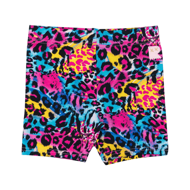 Cheetah print bike shorts hot sale