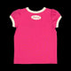 A girl's Rock your Baby Online Barbie Girl T-Shirt with white lettering.