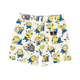 A pair of Minions Mayhem shorts from Rock your Baby Online.